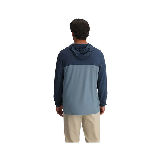 Free Fly Men's Bamboo Hybrid Sun Hoodie