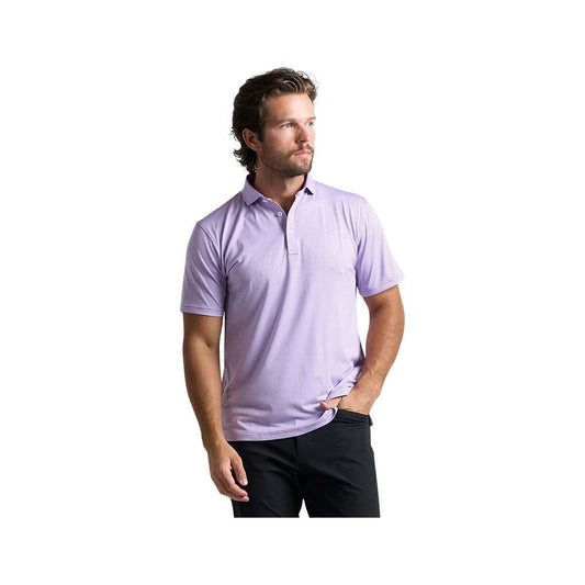 birddogs Men's NoFlop Golf Performance Short Sleeve Polo Shirt