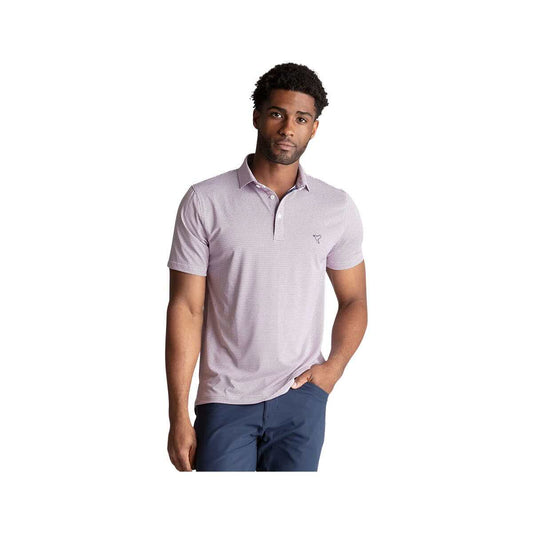 birddogs Men's NoFlop Golf Performance Short Sleeve Polo Shirt