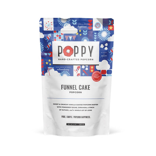 Poppy Funnel Cake Popcorn