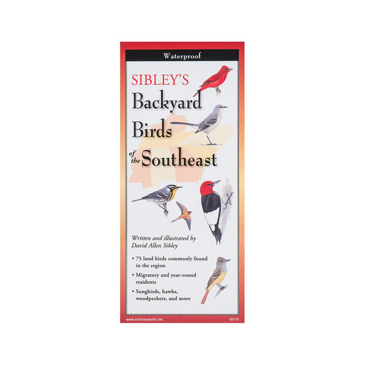 Earth Sky + Water Backyard Birds of the Southeast Folding Guide