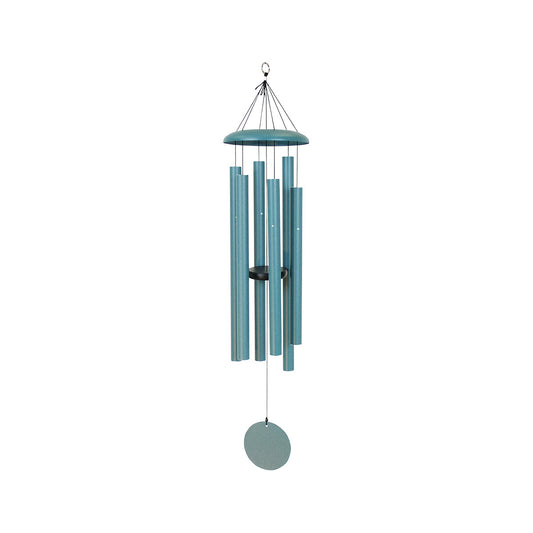 Corinthian Bells Wind Chime - 44 Inch - Patina Green