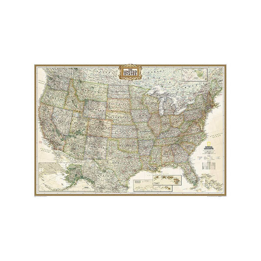 United States Executive Map