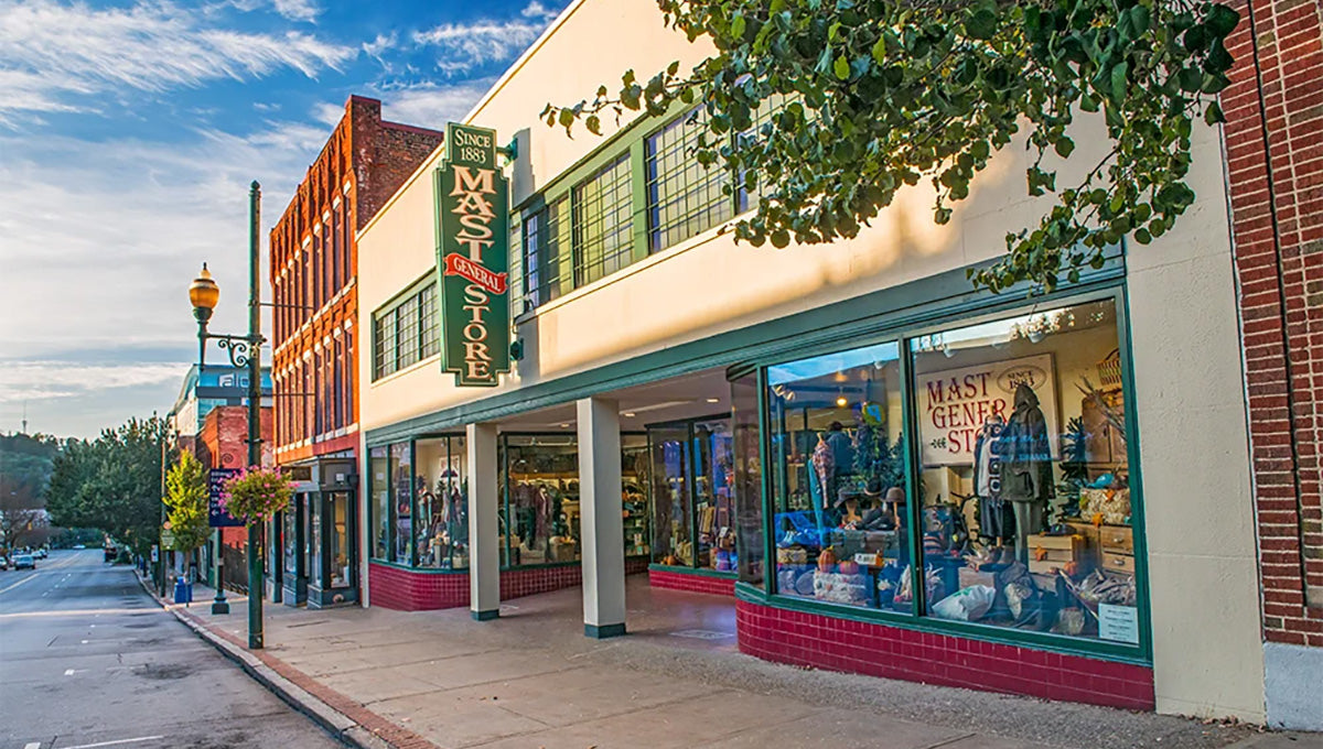 Mast Store Asheville Storefront