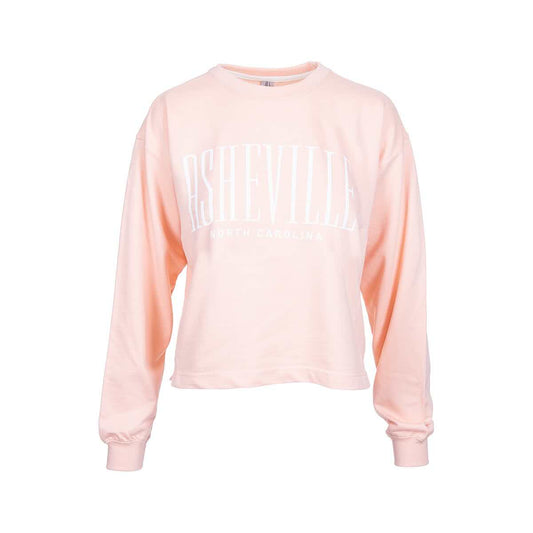 Bay Pointe Women's Asheville Tall French Terry Cropped Crew Sweatshirt