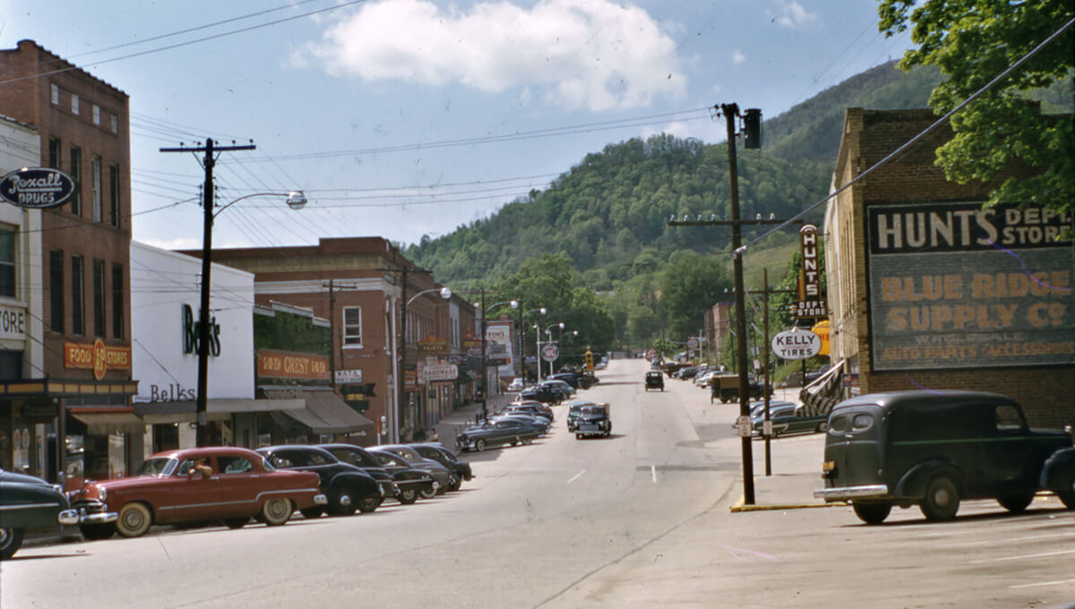 Hunts Department Store in Downtown Boone