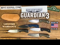 Bradford Knives Guardian 3 Knife - Nimbus Finish