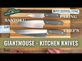GiantMouse Santoku Knife