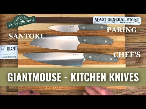 GiantMouse Santoku Knife