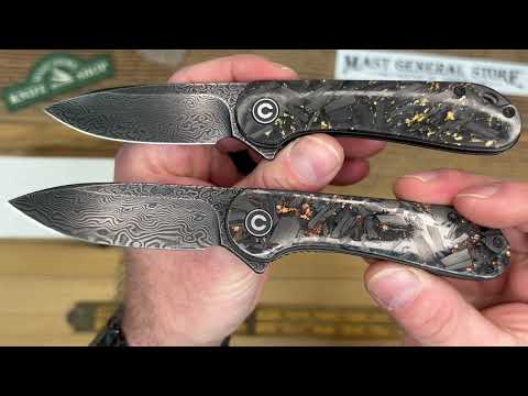 Civivi Elementum II Flipper Damascus Steel Knife