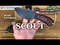 Primitive Woodsman Scout Knife