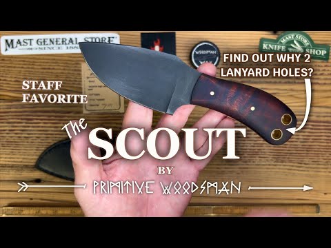 Primitive Woodsman Scout Knife