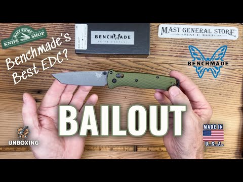 Benchmade 537GY Bailout Knife - Aluminum Handle