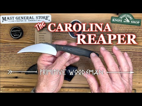 Primitive Woodsman Carolina Reaper Knife