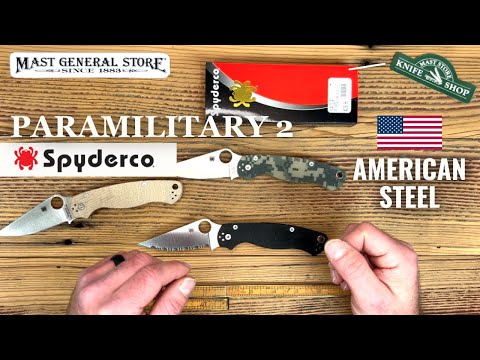 Spyderco Paramilitary 2 SpyderEdge Knife