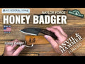 Naylor Forge Honey Badger Fixed Blade Knife