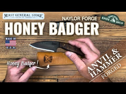 Naylor Forge Honey Badger Fixed Blade Knife