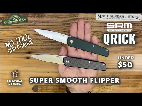 SRM Knives 408L Qrick Liner Lock Knife