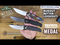 SRM Knives 255L Medal Folding Knife