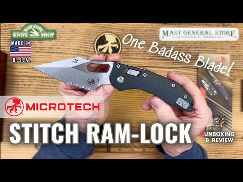 Microtech Knives Stitch Ram-Lok S/E Knife