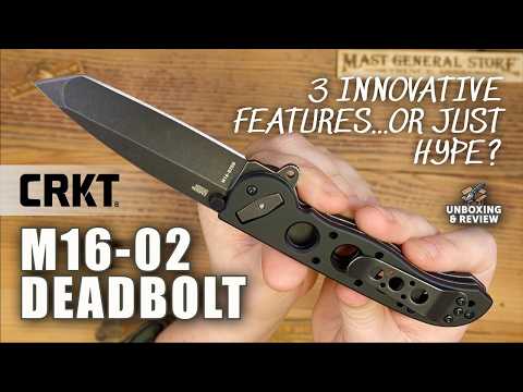 CRKT M16-02DB Deadbolt Knife
