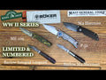 Boker Barlow M4 Sherman-Damascus Knife