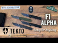 Tekto Knives F1 Alpha Carbon Fiber Knife