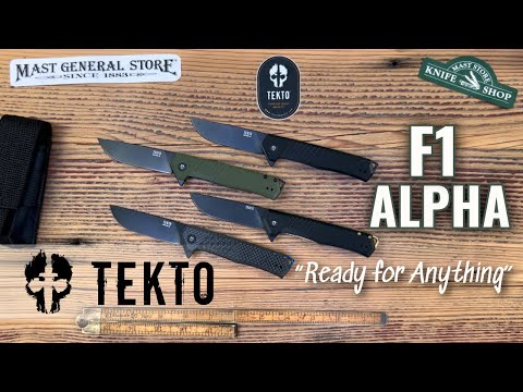 Tekto Knives F1 Alpha Carbon Fiber Knife