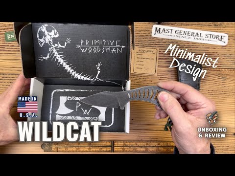 Primitive Woodsman Wildcat Knife