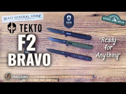 Tekto Knives F2 Bravo Carbon Fiber Knife