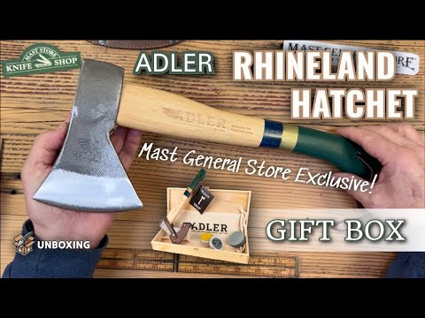 Adler Mast General Store Exclusive Rheinland Hatchet Gift Set