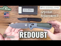 Benchmade 430BK-02 Redoubt Blackout Knife