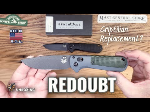 Benchmade 430BK-02 Redoubt Blackout Knife