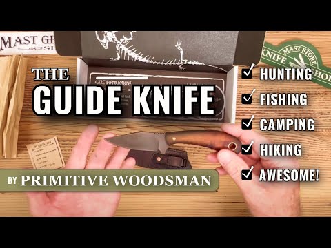 Primitive Woodsman Guide Knife