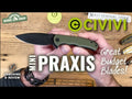 Civivi Mini Praxis Flipper Knife