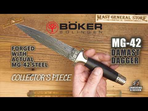 Boker MG-42 Damast Dagger