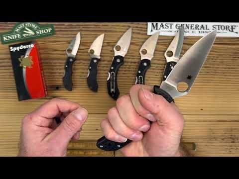 Color swatch for Delica 4 Knife in Bk